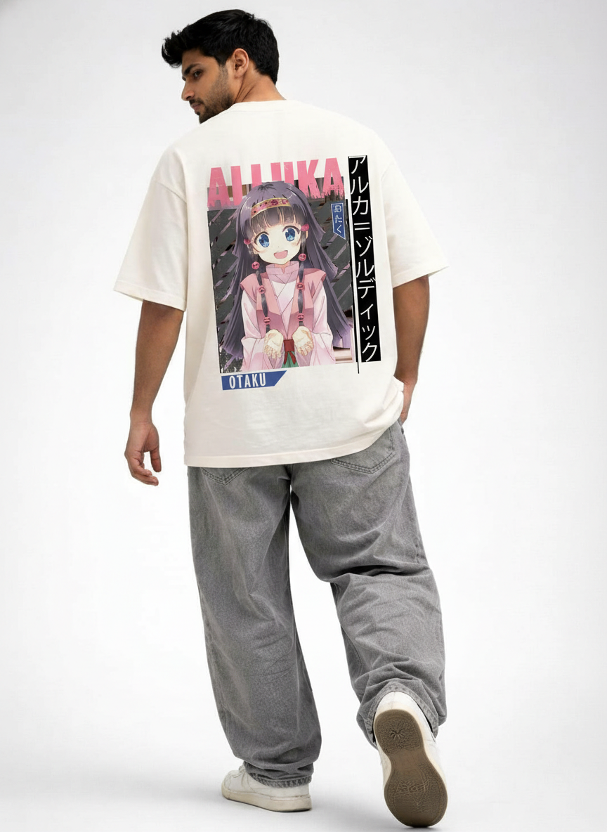 Anime Graphic Oversized T-Shirt