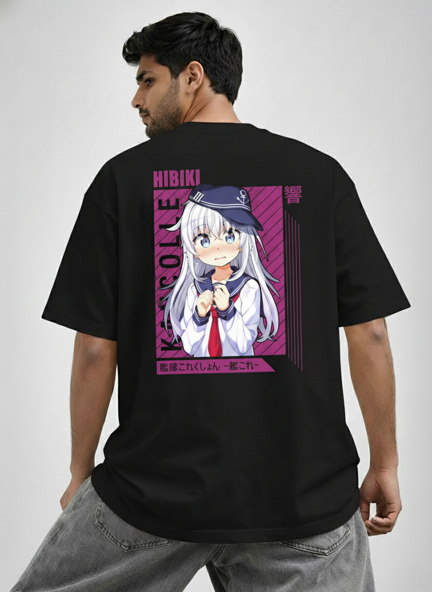 Mysterious Anime Graphic Oversized T-Shirt