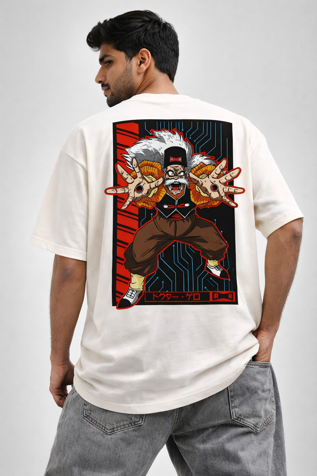 One Piece Inspired Graphic Oversized T-Shirt