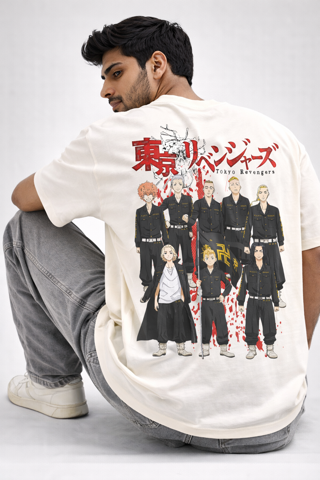 Tokyo Anime Graphic Oversized T-Shirt