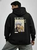 Gintoki Anime Graphic Oversized Hoodie