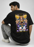 Saiyan Warrior Graphic Oversized T-Shirt
