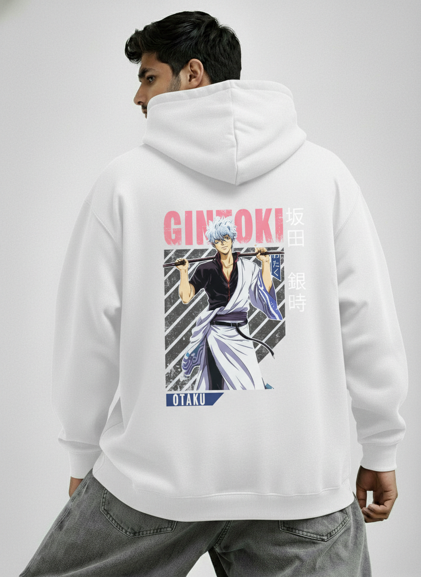 Kakashi Anime Graphic Oversized Hoodie