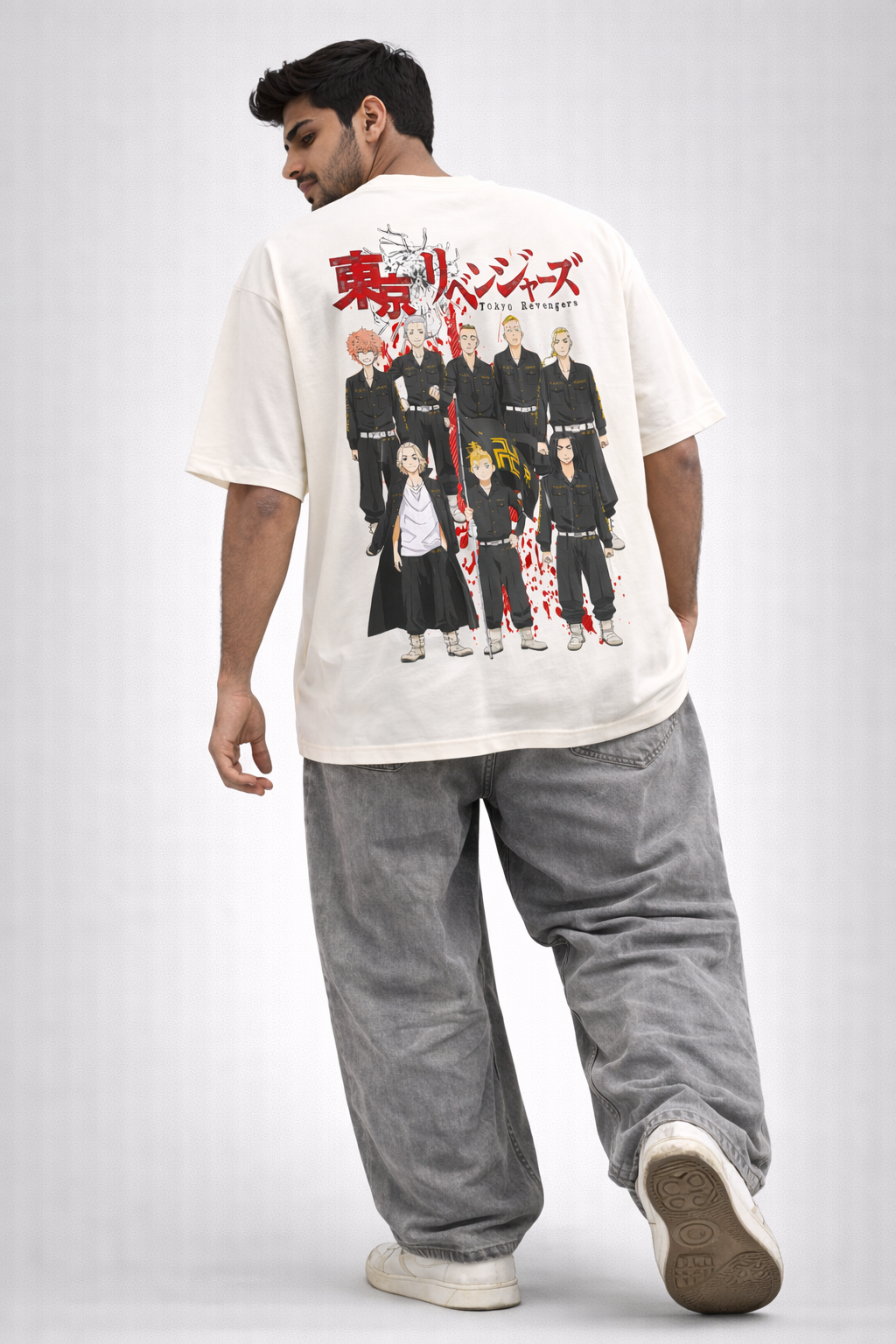 Tokyo Anime Graphic Oversized T-Shirt