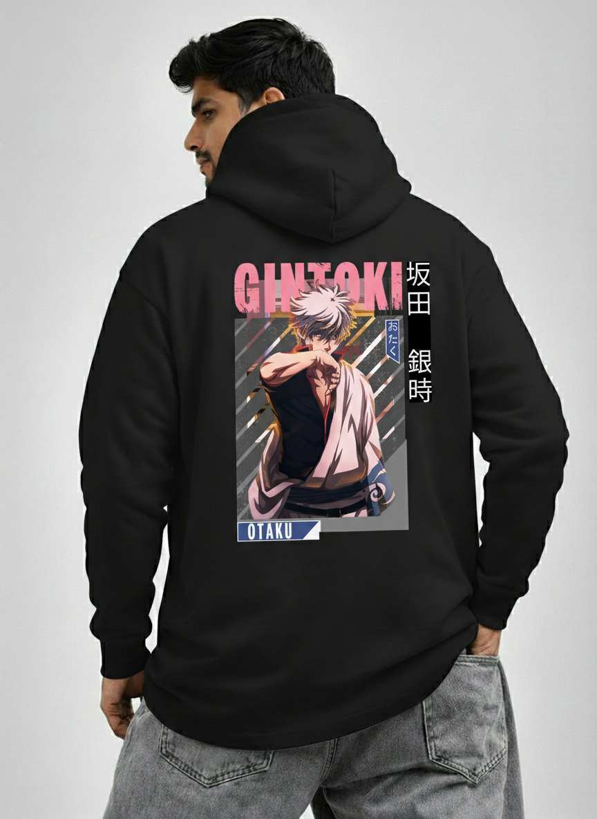 Gaara Anime Graphic Oversized Hoodie