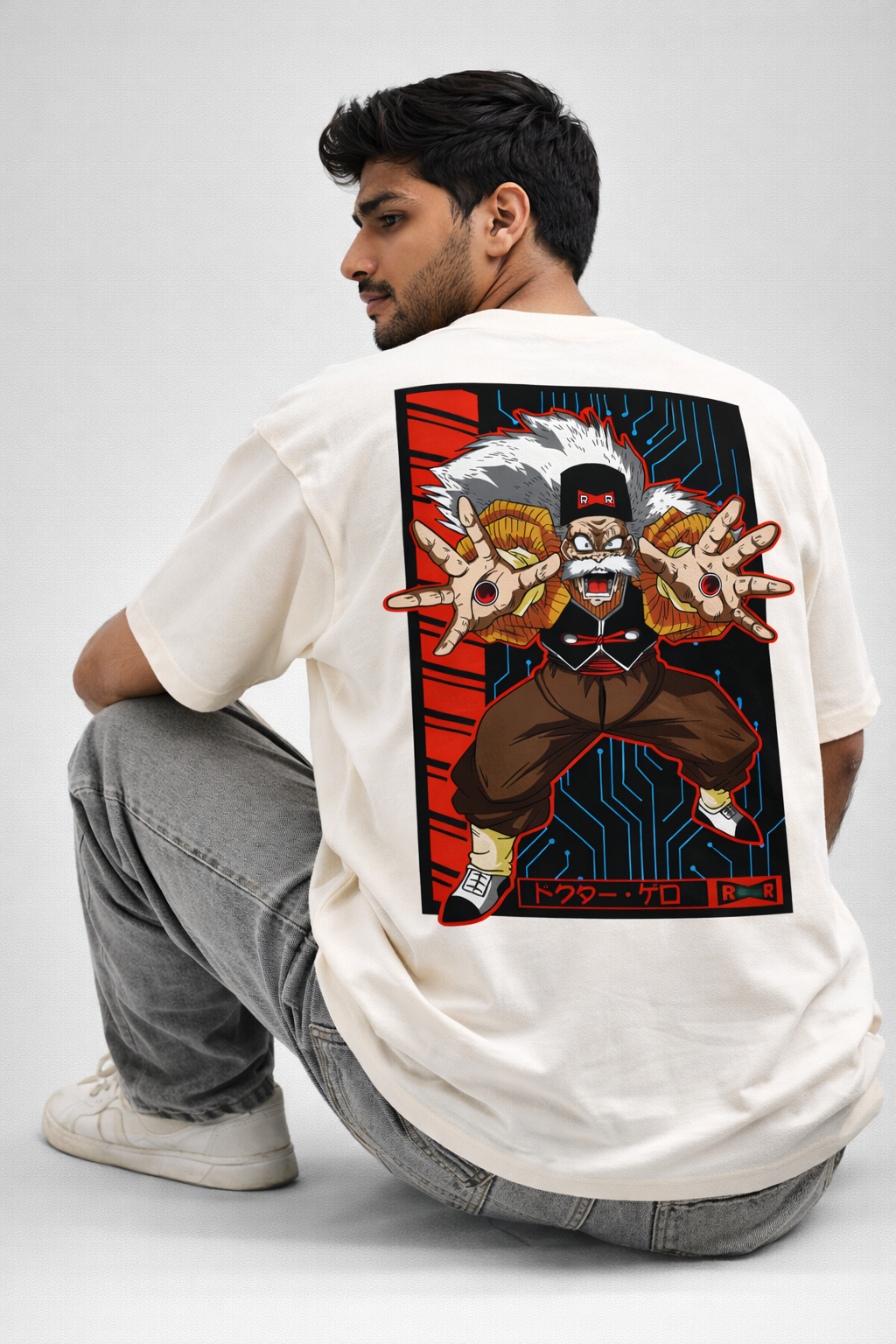 One Piece Inspired Graphic Oversized T-Shirt