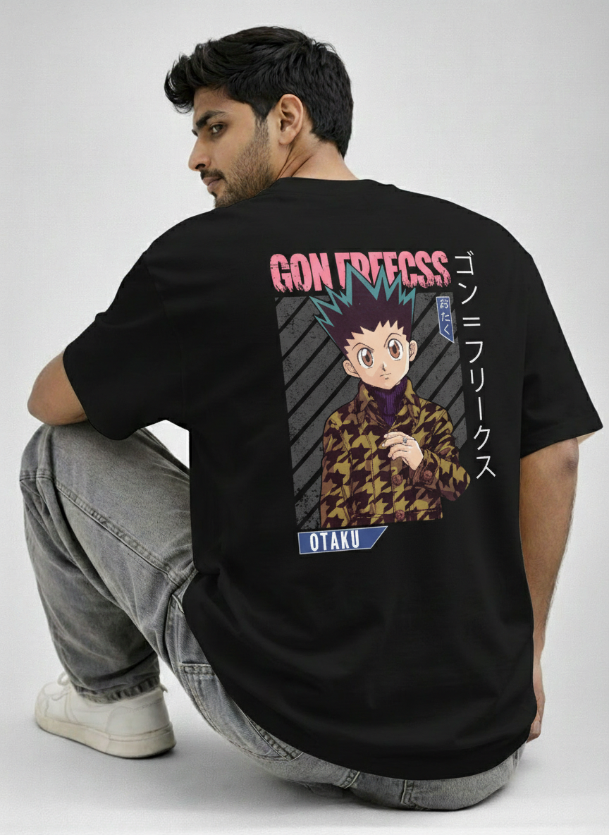 Gojo “Goat Sensei” Graphic Oversized T-Shirt
