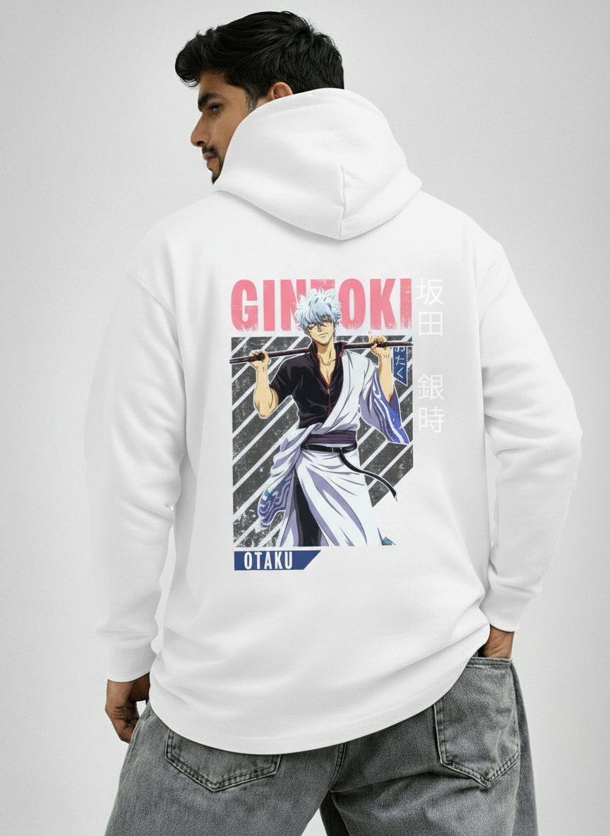 Kakashi Anime Graphic Oversized Hoodie