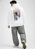 Kakashi Anime Graphic Oversized Hoodie