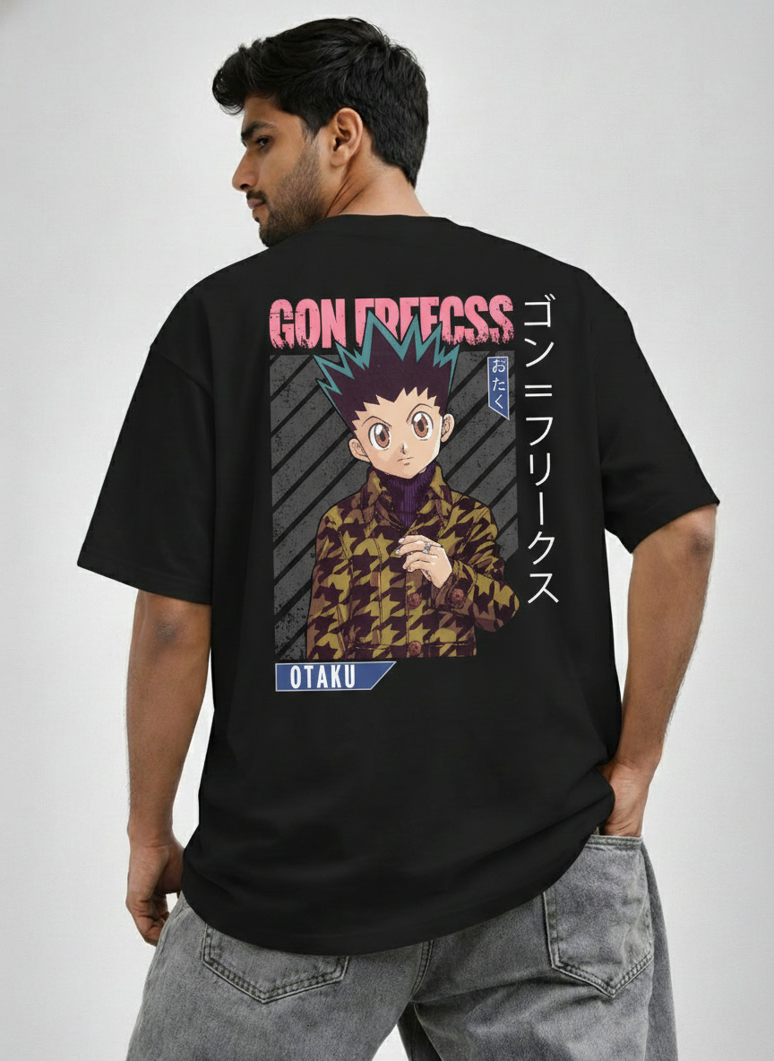 Gojo “Goat Sensei” Graphic Oversized T-Shirt