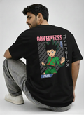 Gon Freecss Action Graphic Oversized T-Shirt