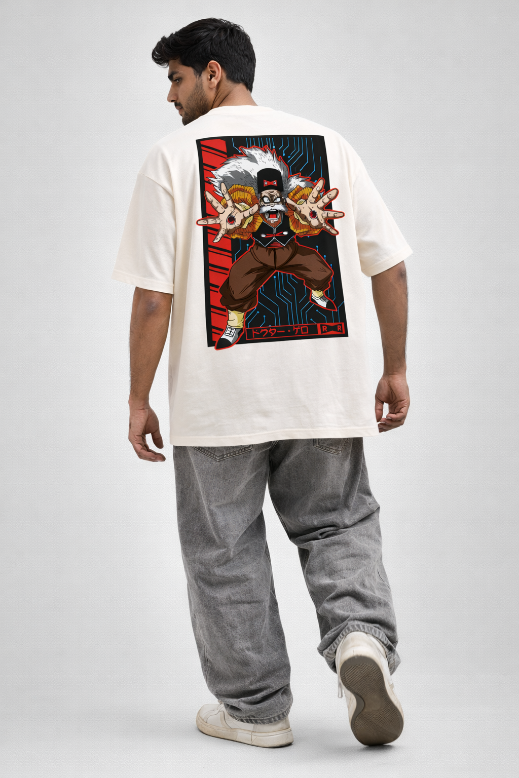 One Piece Inspired Graphic Oversized T-Shirt