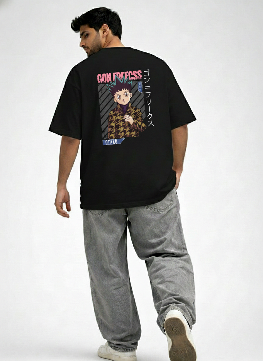 Gojo “Goat Sensei” Graphic Oversized T-Shirt
